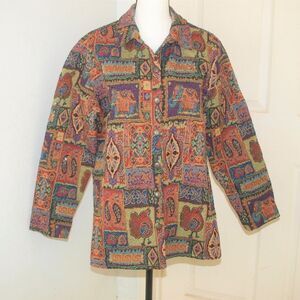 Chico’s Anniversary Collection Women’s Size 2 Long Sleeve Blazer Jacket